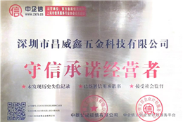 守信承诺经营者